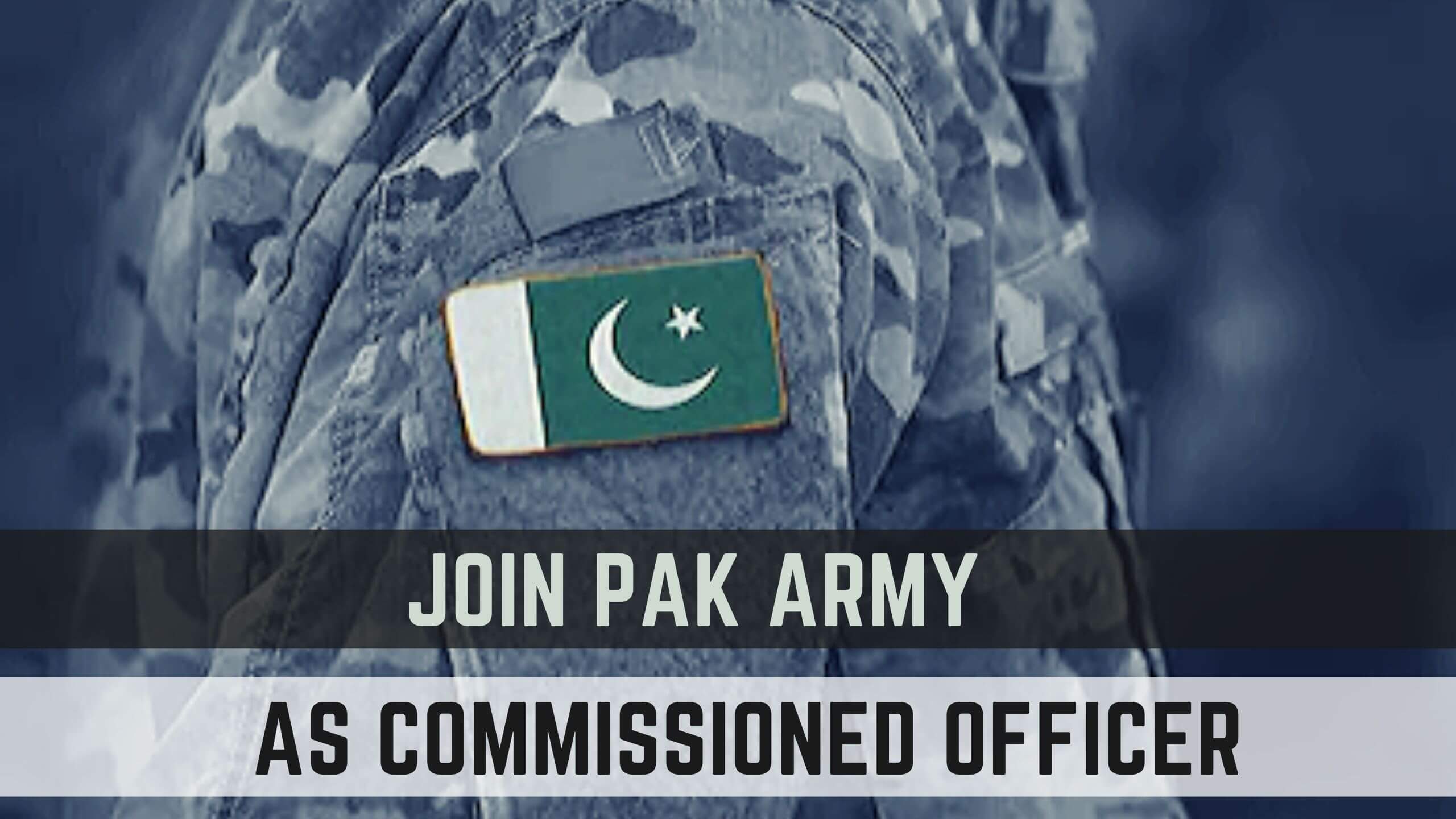 Join Pakistan Army