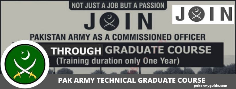 JOIN PAK ARMY GRADUATE COURSE