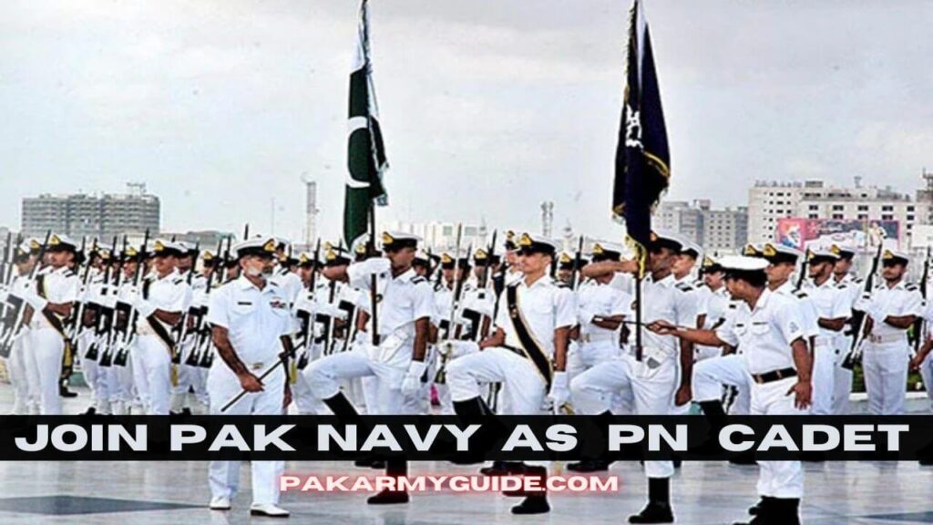 Join PAK Navy as PN Cadet