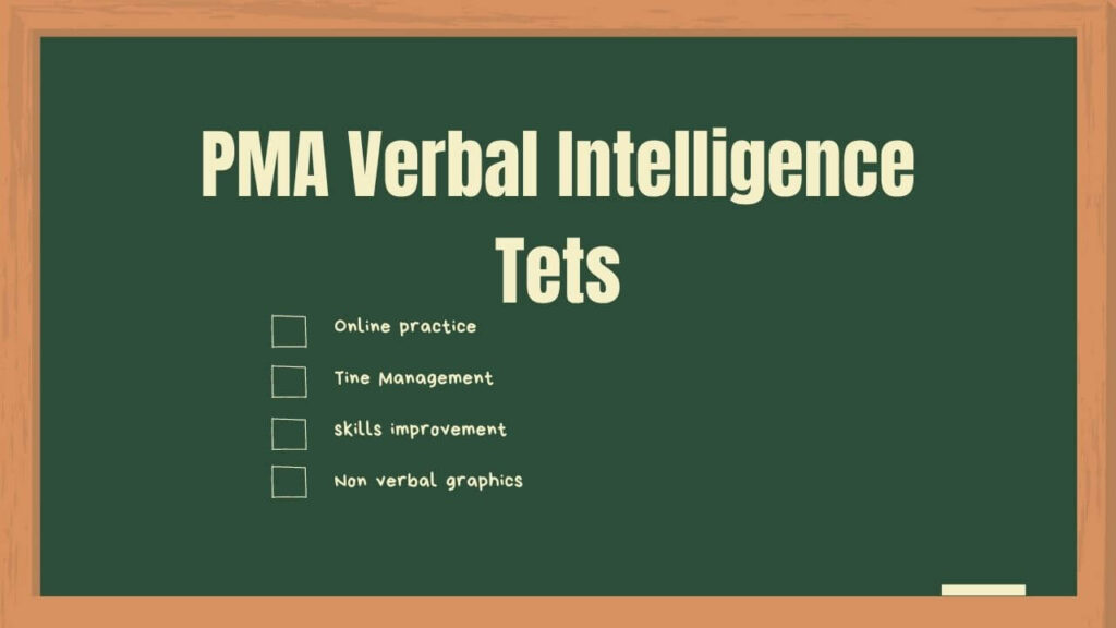 PMA Non Verbal Intelligence Test