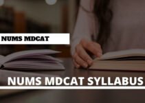 NUMS MDCAT Syllabus