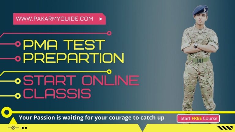 Pma Cod PMA Long Course Preparation | PMA LC 2026 | - PAK ARMY GUIDE