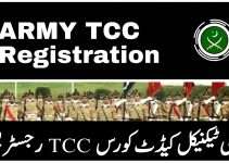 PAK ARMY TCC Registration