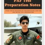 PAF Test Preparation Notes