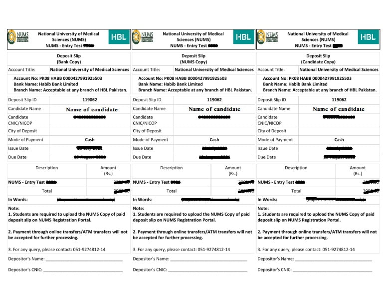 NUMS Online Registration 2024 NUMS MBBS Admission PAK ARMY GUIDE