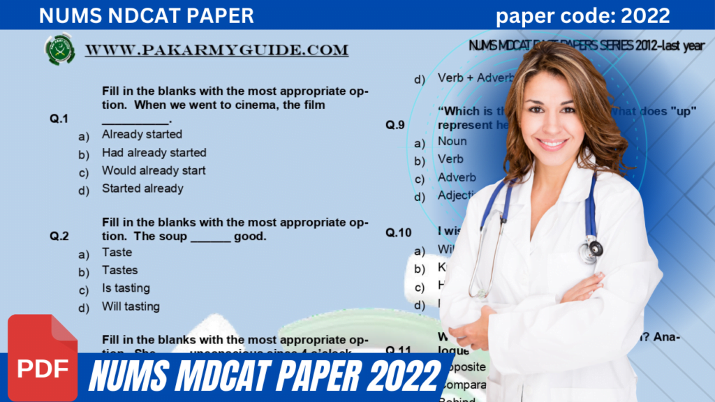 NUMS Paper 2022