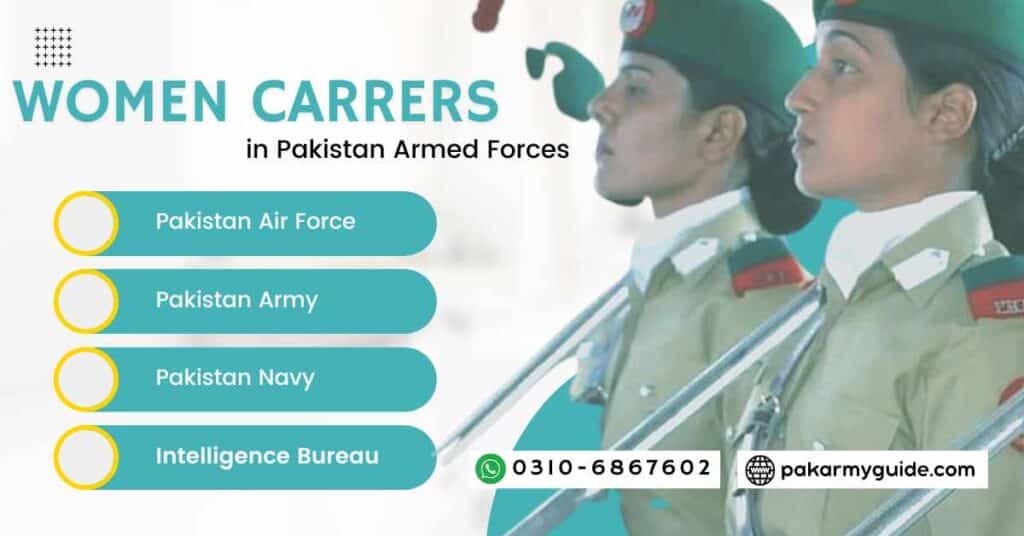 women join the Pakistan armed forces