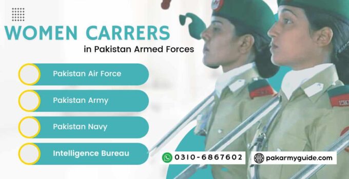 women join the Pakistan armed forces