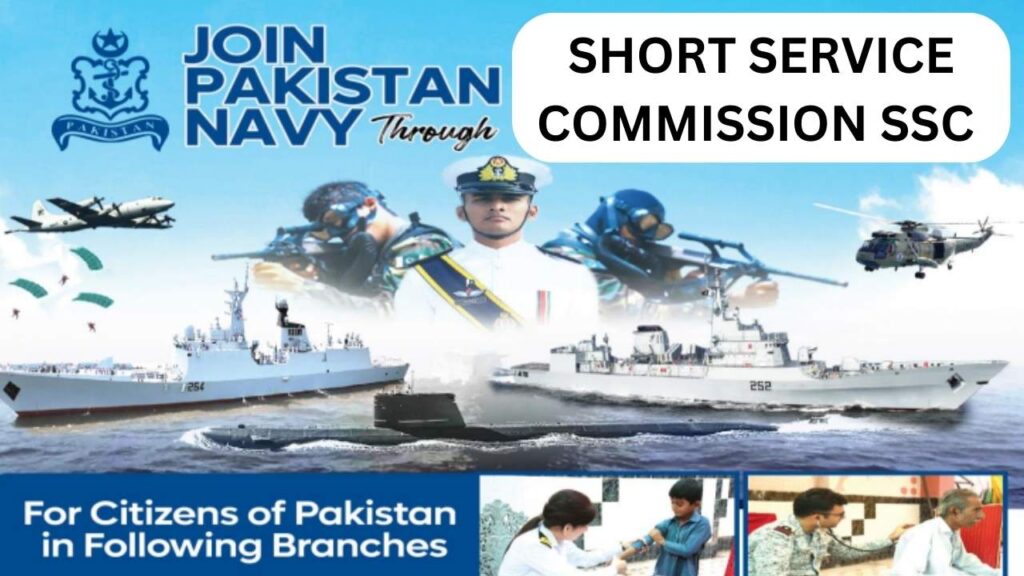 join Pakistan Navy as SSC